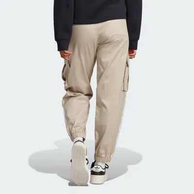 Adidas Originals (wmns) Adidas Cargo Pants 'beige' In Neutral