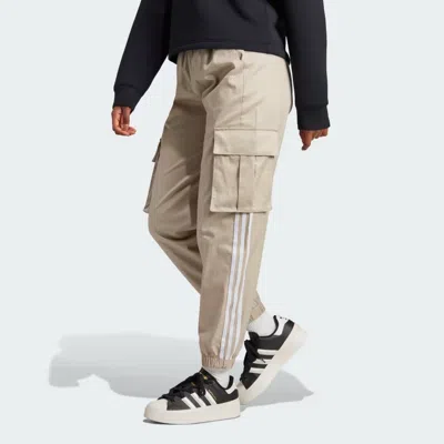 Adidas Originals (wmns) Adidas Cargo Pants 'beige' In Neutral