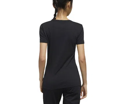 Adidas Originals (wmns) Adidas Neo W Esntl Lg T 1 Sports Short Sleeve Black