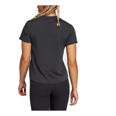 Adidas Originals (wmns) Adidas Hiit Heat.rdy Sweat-conceal Training T-shirt 'black'