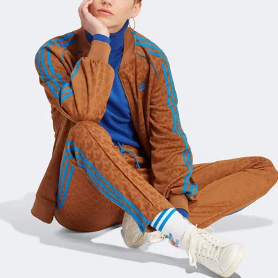Adidas Originals (wmns) Adidas Adicolor 70s Sst Track Pants 'brown'