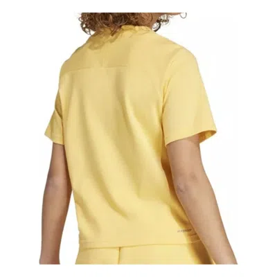 Adidas Originals Womens Adidas Z.n.e. T-shirt In Yellow