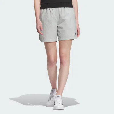 Adidas Originals (wmns) Adidas Neo Essentials Short 'grey' In Gray