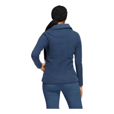 Adidas Originals (wmns) Adidas Polar Fleece Jacket 'navy' In Blue