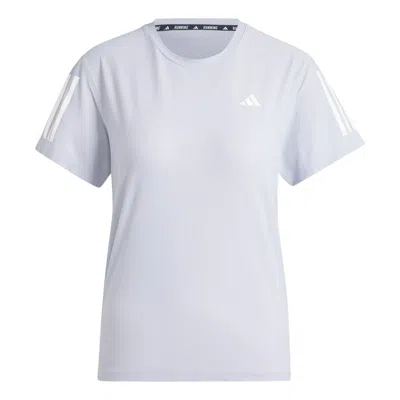 Adidas Originals (wmns) Adidas Own The Run T-shirt 'halo Silver'