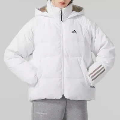 Adidas Originals (wmns) Adidas Dy Hooded Down Jackets 'white'
