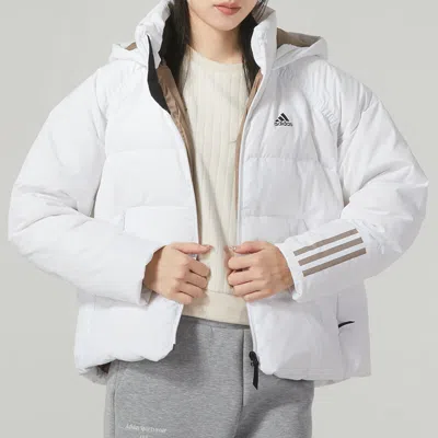 Adidas Originals (wmns) Adidas Dy Hooded Down Jackets 'white'