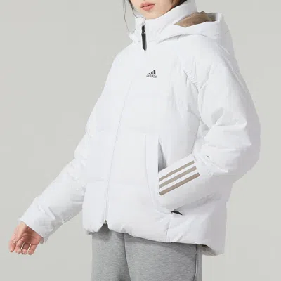 Adidas Originals (wmns) Adidas Dy Hooded Down Jackets 'white'