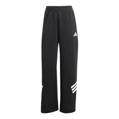 Adidas Originals (wmns) Adidas Future Icons 3-stripes Open-hem Pants 'black White'