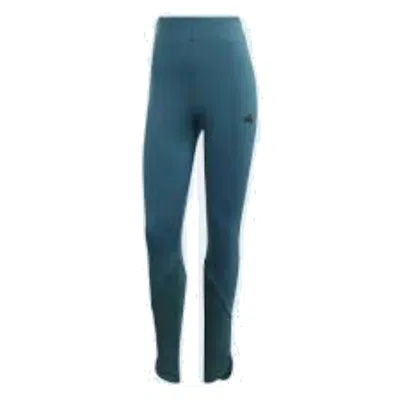 Adidas Originals (wmns) Adidas Z.n.e. Leggings Asia Sizing 'teal' In Blue