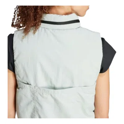 Adidas Originals (wmns) Adidas City Escape Cropped Vest 'grey' In Gray