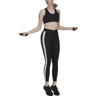 Adidas Originals (wmns) Adidas Hyperglam Training Techfit 7/8 Leggings Asia Sizing 'black White'