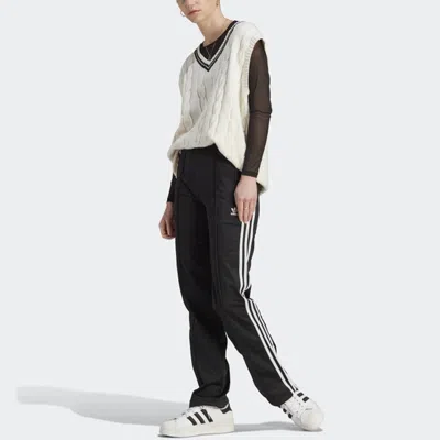Adidas Originals Women's Adicolor Firebird Track Pants In Black