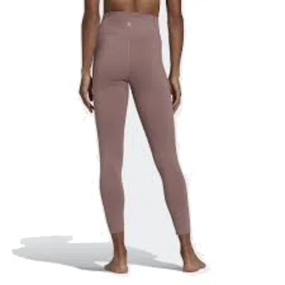 Adidas Originals (wmns) Adidas Yoga Luxe Studio Extra High Cut 7/8 Tights 'pink Asia Sizing