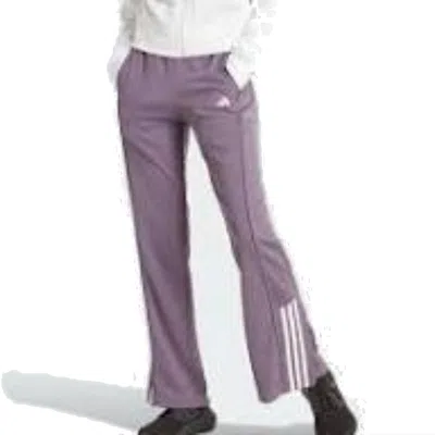 Adidas Originals (wmns) Adidas Aeroready Hyperglam Full-length Pants Asia Sizing 'purple' In Pink