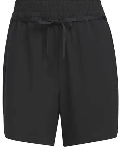 Adidas Originals (wmns) Adidas Breathable Loose-fit Woven High-waist Shorts Asia Sizing 'black' In Brown