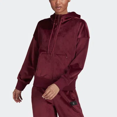Adidas Originals (wmns) Adidas Future Icons Hoodie Asia Sizing 'burgundy'