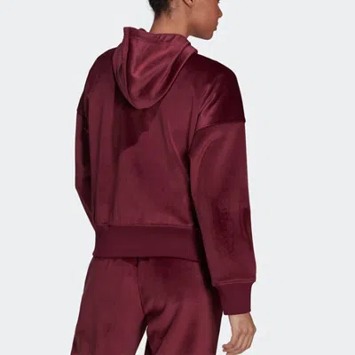 Adidas Originals (wmns) Adidas Future Icons Hoodie Asia Sizing 'burgundy'