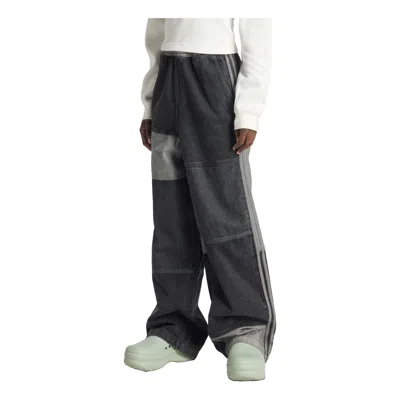 Adidas Originals (wmns) Adidas Kseniaschnaider Patchwork Jeans 'true Black Denim'