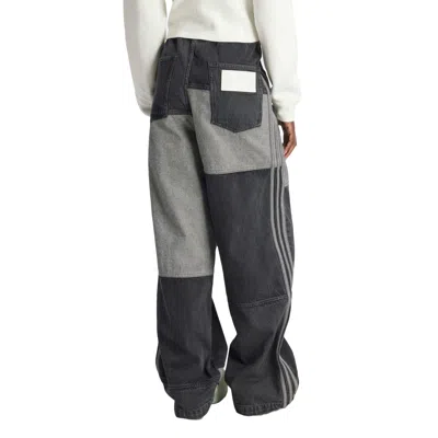Adidas Originals (wmns) Adidas Kseniaschnaider Patchwork Jeans 'true Black Denim'
