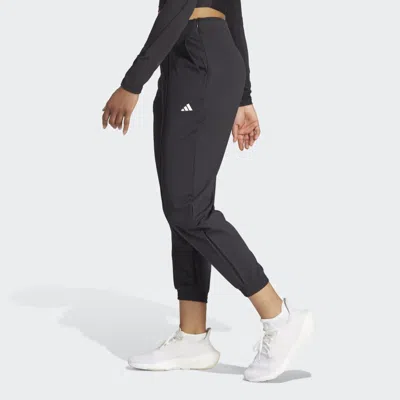 Adidas Originals (wmns) Adidas Aeroready Train Essentials Minimal Branding Woven Pants Logo 'black'