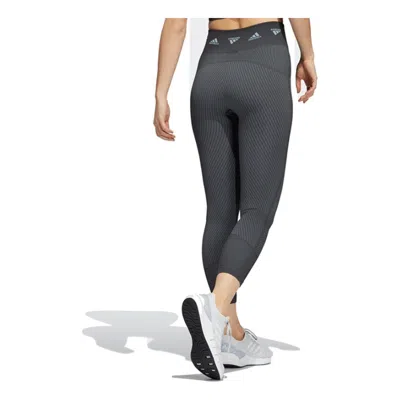 Adidas Originals (wmns) Adidas Aeroknit Training 7/8 Leggings 'grey' In Gray