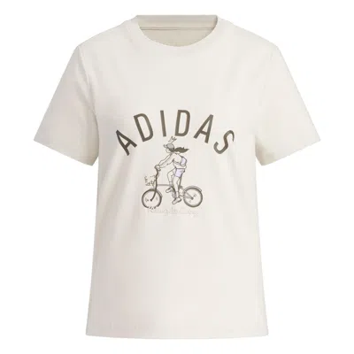 Adidas Originals (wmns) Adidas Original T-shirt Asia Sizing 'white'