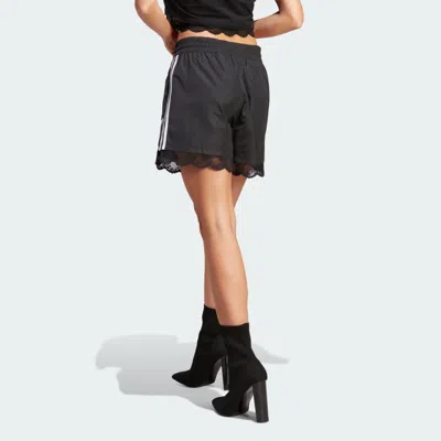 Adidas Originals (wmns)  Lace Trim 3-stripes Shorts 'black'
