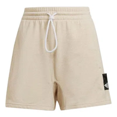 Adidas Originals (wmns) Adidas Sportswear Studio Lounge Shorts 'beige' In Neutral