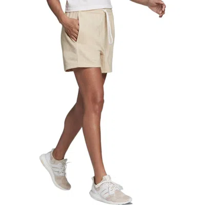 Adidas Originals (wmns) Adidas Sportswear Studio Lounge Shorts 'beige' In Neutral