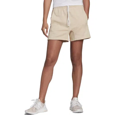 Adidas Originals (wmns) Adidas Sportswear Studio Lounge Shorts 'beige' In Neutral
