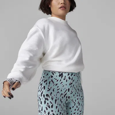 Adidas Originals (wmns) Adidas Round Neck Pullover Solid Color Long Sleeves Hoodie White