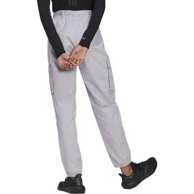Adidas Originals (wmns) Adidas Cargo Pants 'purple' In Gray