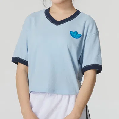 Adidas Originals (wmns)  T-shirt Asia Sizing 'blue'