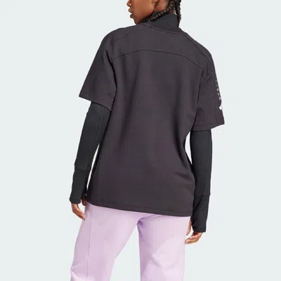 Adidas Originals (wmns) Adidas X Stella Mccartney Logo Tee 'black'