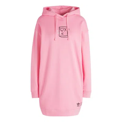 Adidas Originals (wmns) Adidas Original Andre Saraiva Hooded Dress 'pink'