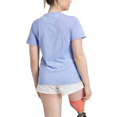 Adidas Originals (wmns) Adidas Designed For Training T-shirt 'blue Spark'