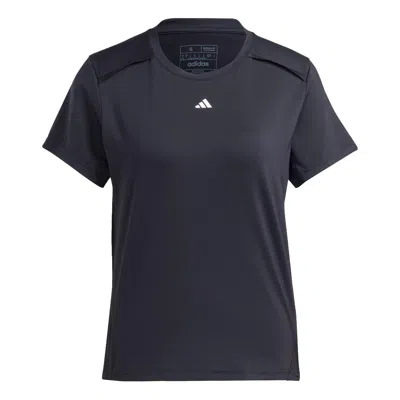 Adidas Originals (wmns) Adidas Power Tee 'black' In Blue