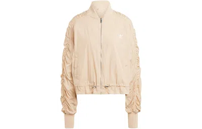 Adidas Originals (wmns)  Lightweight Bomber Jacket Asia Sizing 'beige' In Multi
