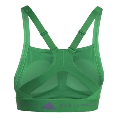 Adidas Originals (wmns) Adidas By Stella Mccartney Truepurpose Medium Support Bra 'green'