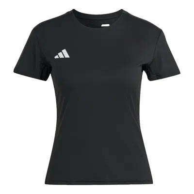 Adidas Originals (wmns) Adidas Adizero Essentials Running T-shirt Asia Sizing 'black'