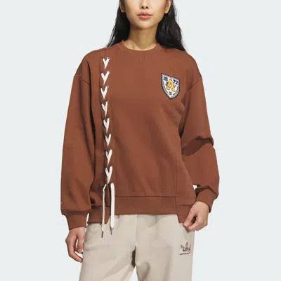 Adidas Originals (wmns)  Sportswear Hoodie 'tan' In Brown