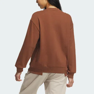 Adidas Originals (wmns)  Sportswear Hoodie 'tan' In Brown