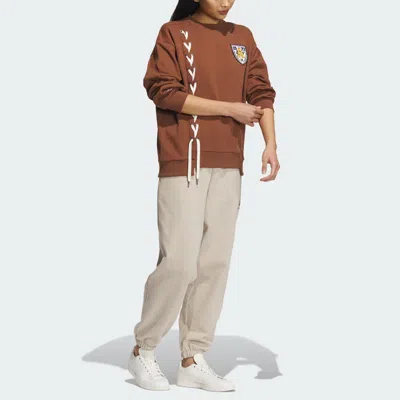 Adidas Originals (wmns)  Sportswear Hoodie 'tan' In Brown
