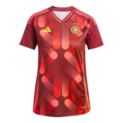 Adidas Originals (wmns) Adidas Germany 25 Away Jersey 'burgundy' In Multi