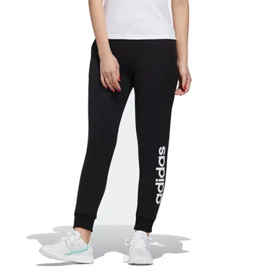 Adidas Originals (wmns) Adidas Neo Essential Logo Pants Asia Sizing 'black White'