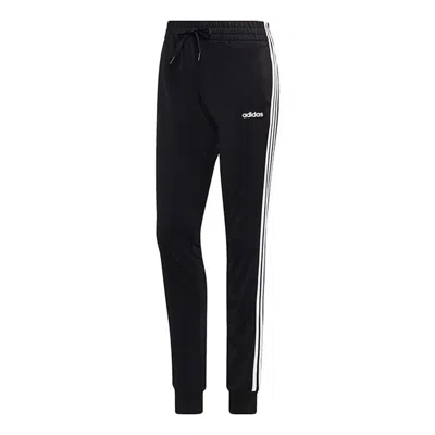 Adidas Originals (wmns) Adidas W E 3s Pant Tri Slim Fit Bundle Feet Knit Sports Pants/trousers/joggers Black