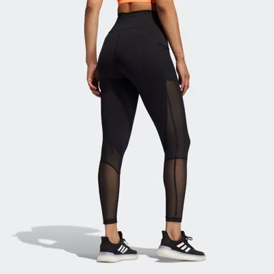 Adidas Originals (wmns) Adidas Bt 2.0 Sumr 78t Mesh Tights Black