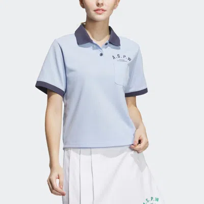 Adidas Originals (wmns) Adidas Verbiage Polo Shirt Polo 'blue'