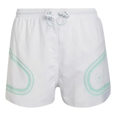Adidas Originals (wmns) Adidas By Stella Mccartney Truepace Running Shorts 'white Teal' In Multi